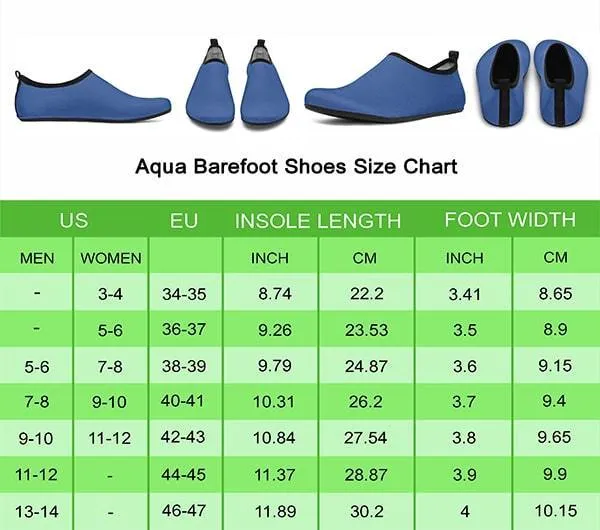 Adorable Unravelling Aqua Barefoot Shoes