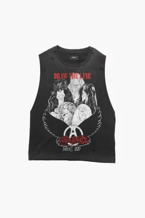 Aerosmith Draw The Line Vintage Tank