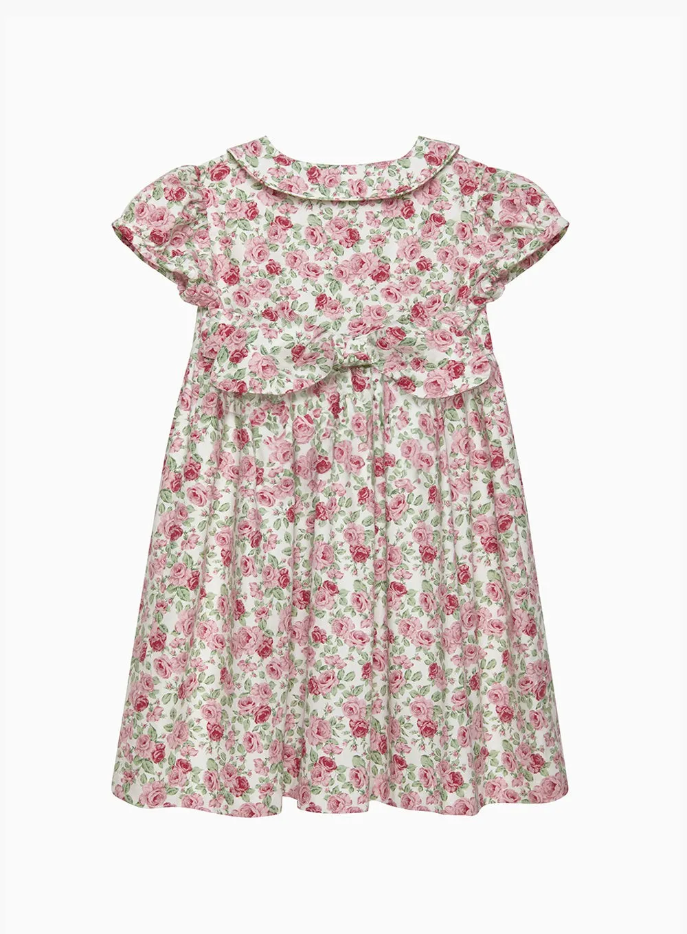 Alice Double Breasted Dress in Pink Rose