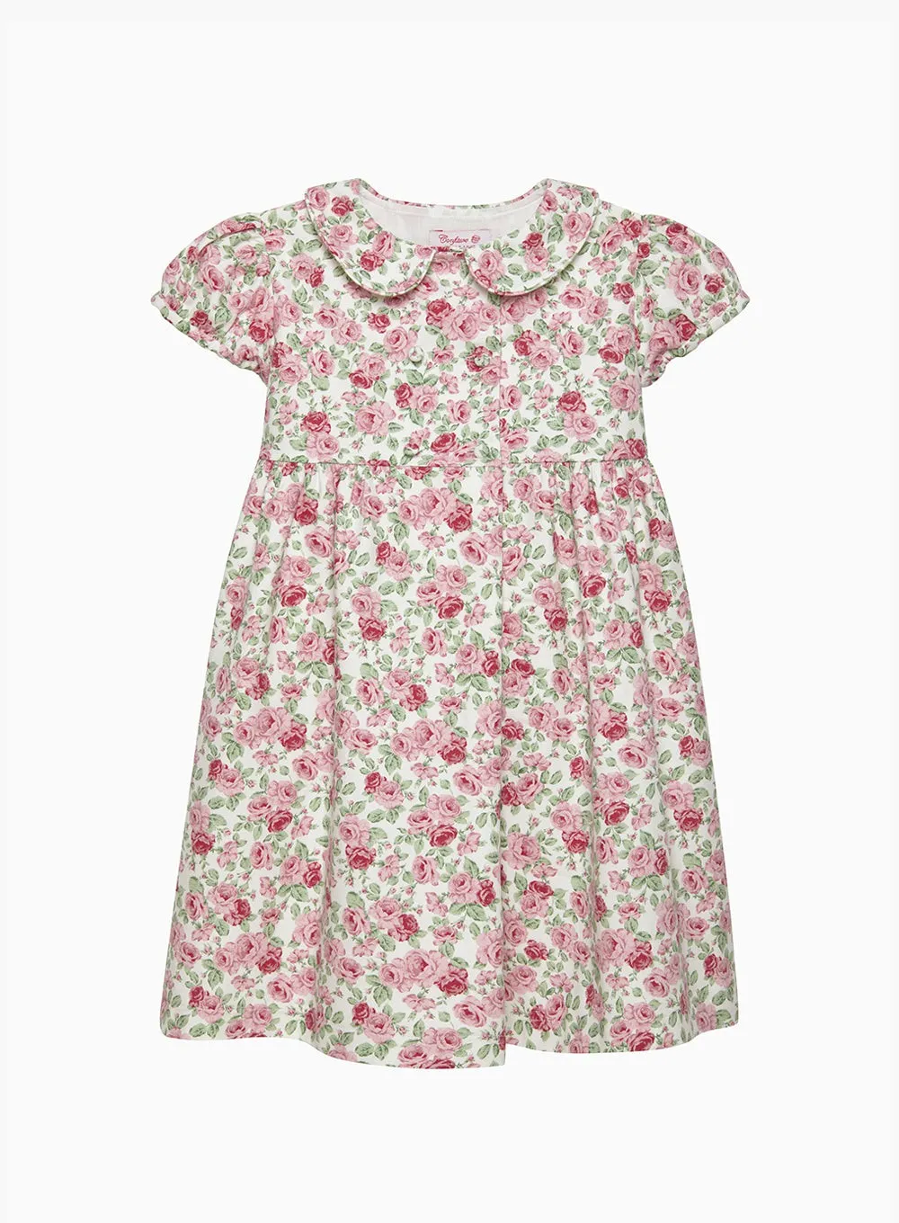 Alice Double Breasted Dress in Pink Rose