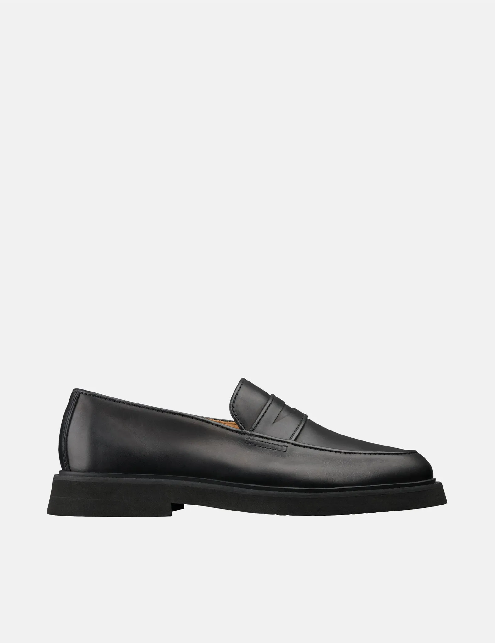 A.P.C. Gael Moccasin Loafers (Leather) - Black