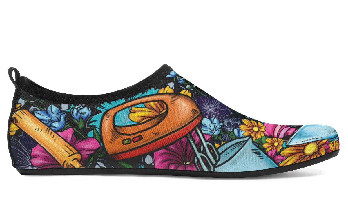 Artistic Baking Aqua Barefoot Shoes