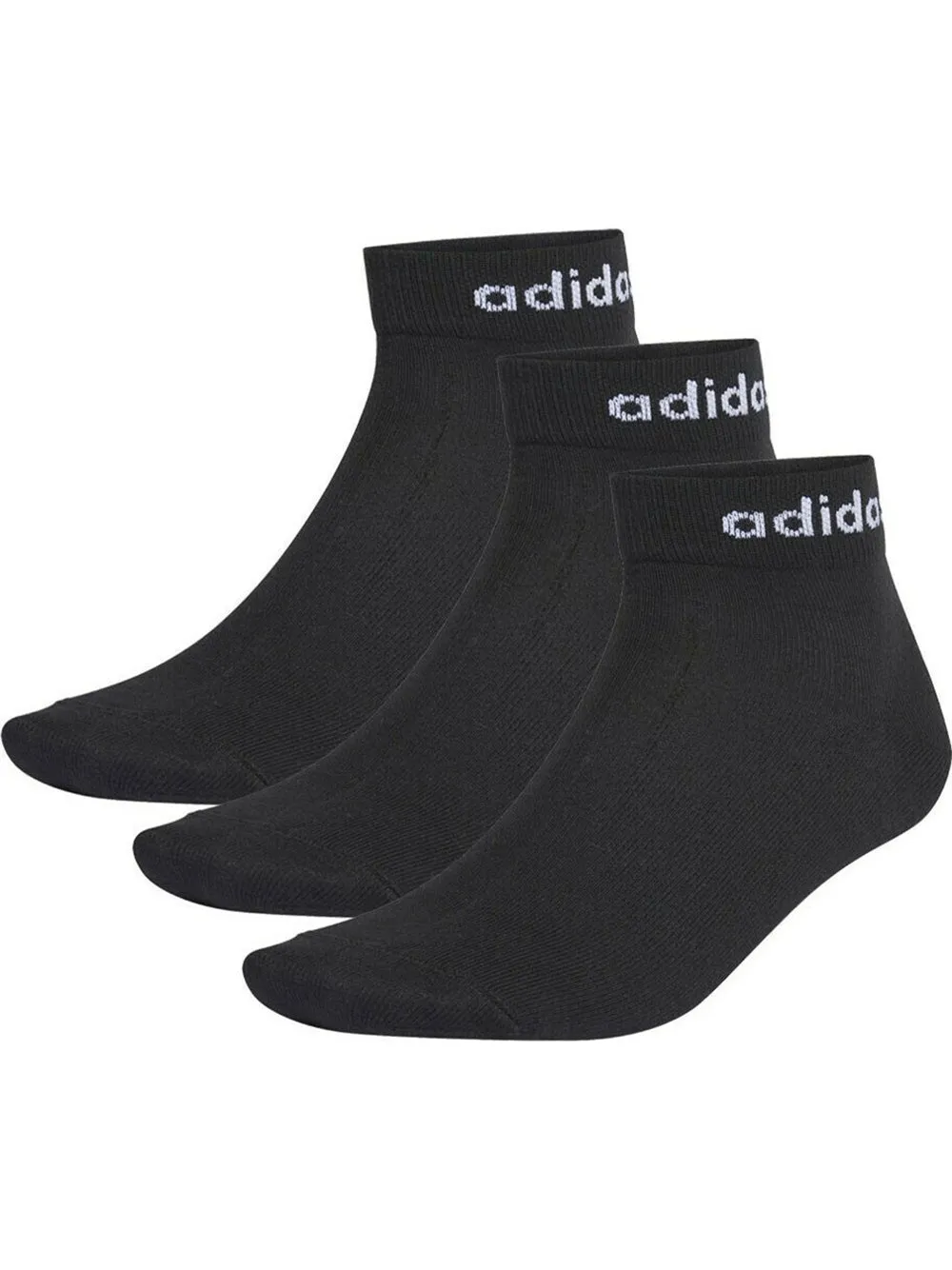 Calze Adidas set da 3 paia modello alla caviglia nero Ankle 3PZ NC art:GE6177