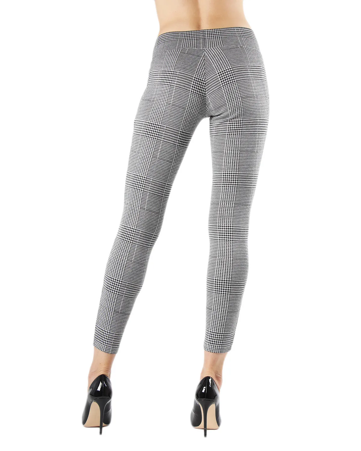 Classic Glen Plaid Shaping Leggings