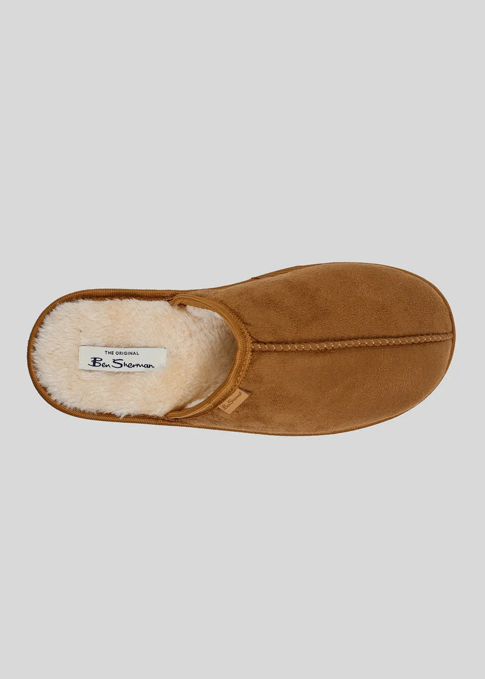 Country Club Men's Mule Slipper - Tan