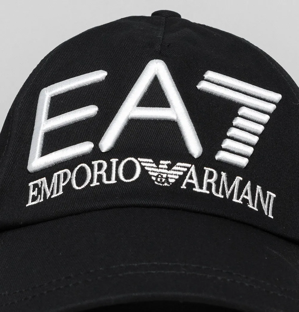 EA7 Berrettini Cap Black/White