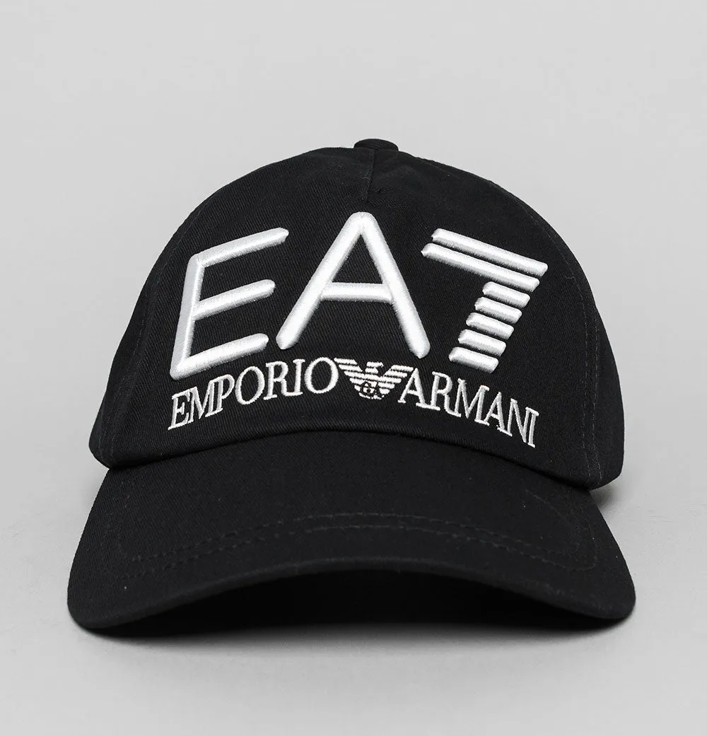 EA7 Berrettini Cap Black/White