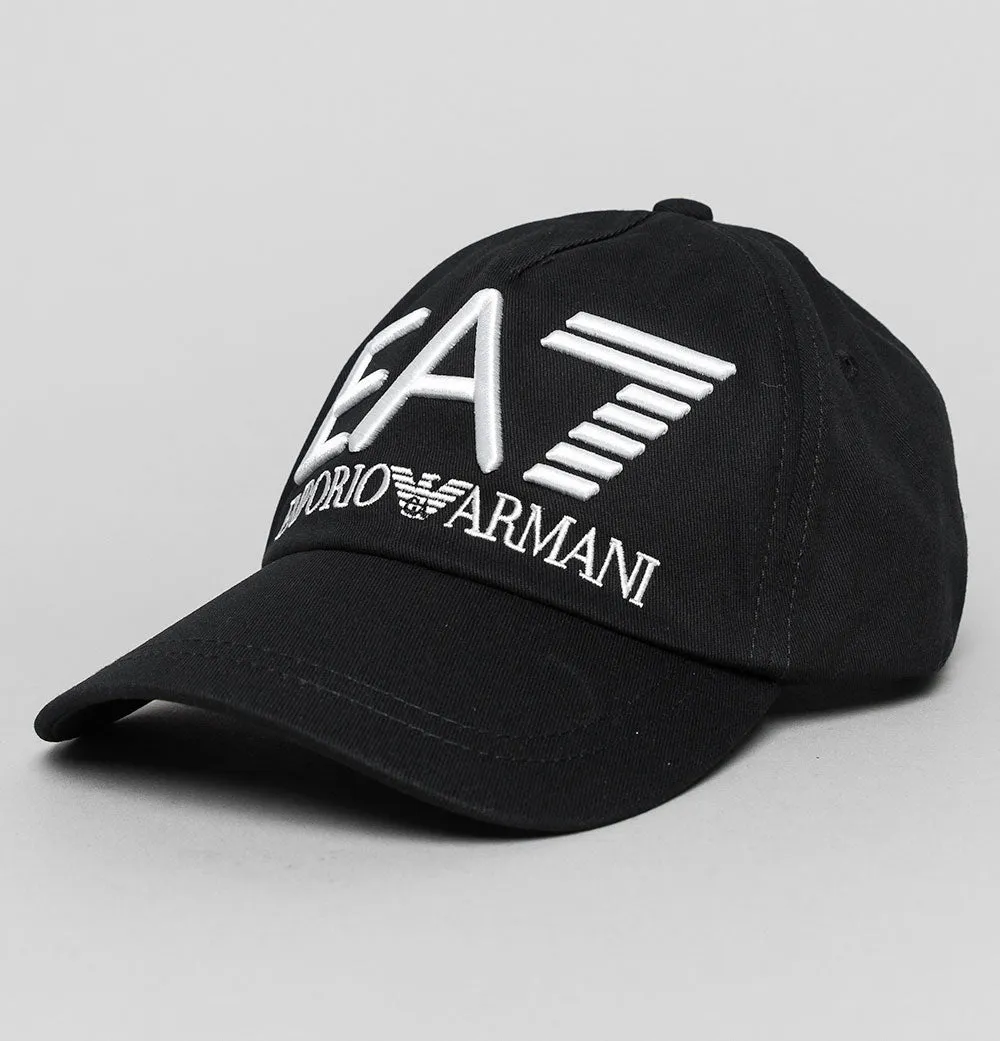 EA7 Berrettini Cap Black/White