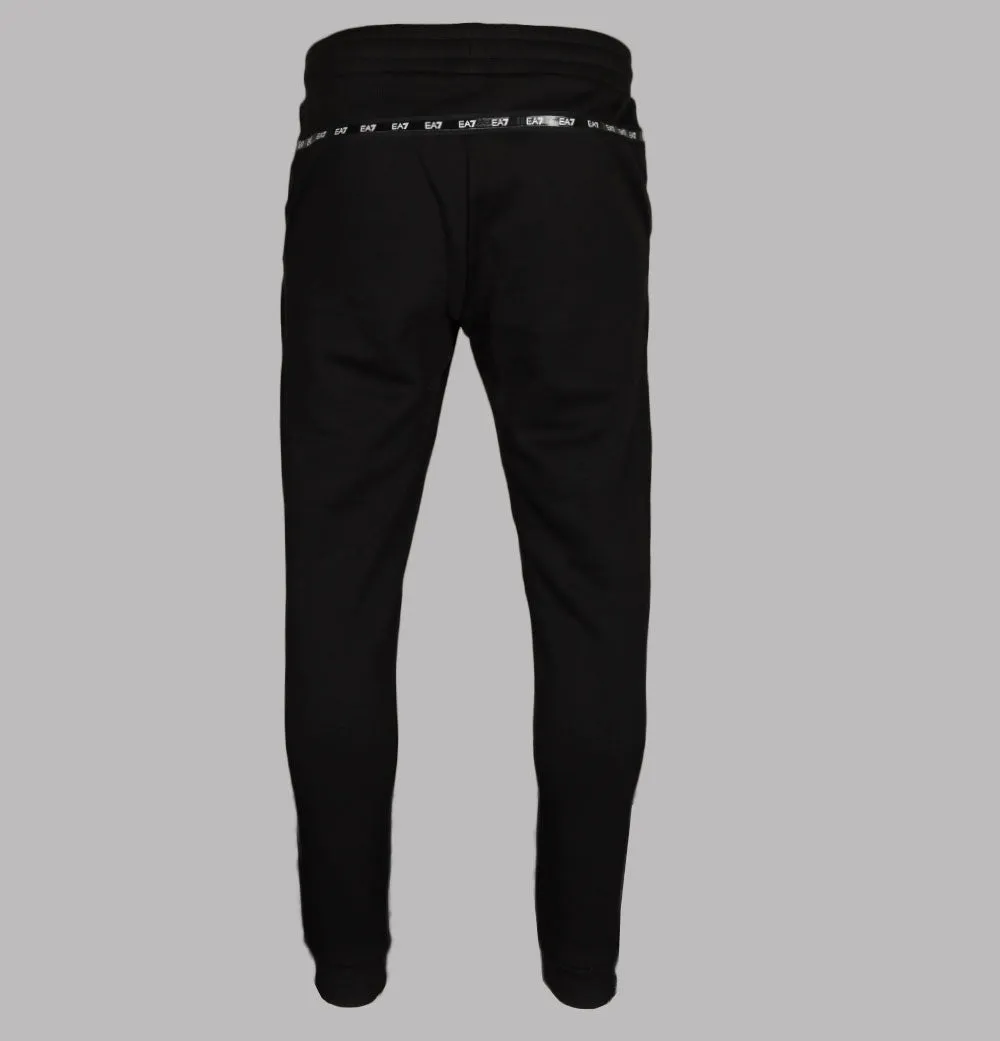 EA7 Logo Series Joggers Black