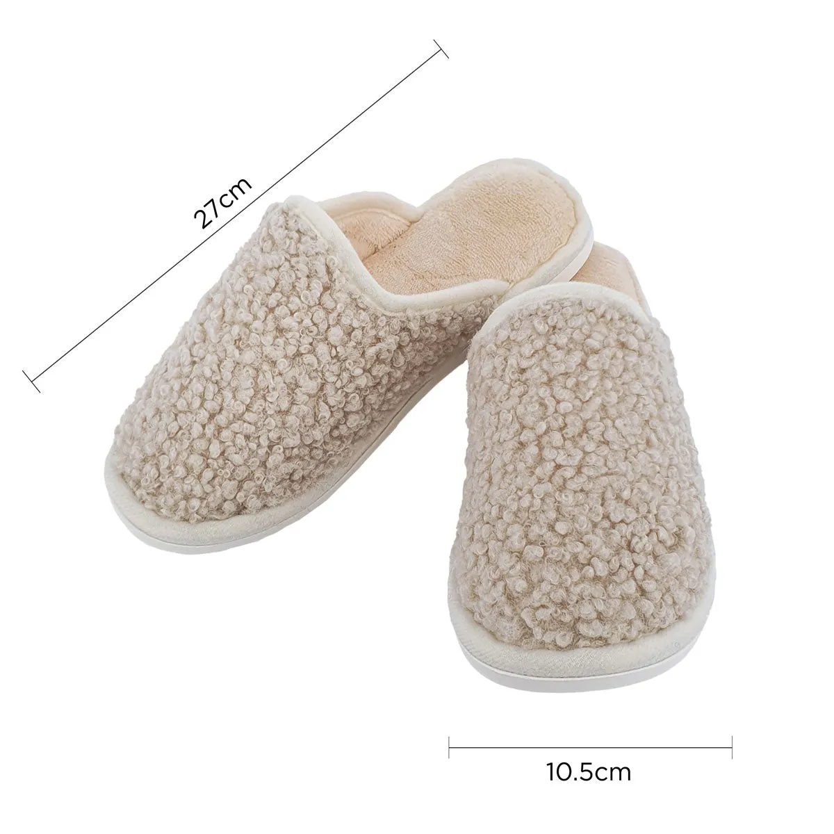 Esprit Bedroom Slippers Ladies 27cm Beige