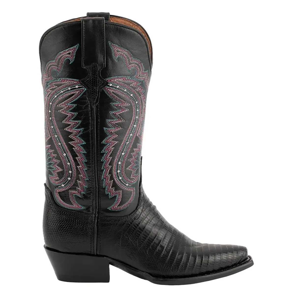 Ferrini Women's Taylor Black Teju Lizard