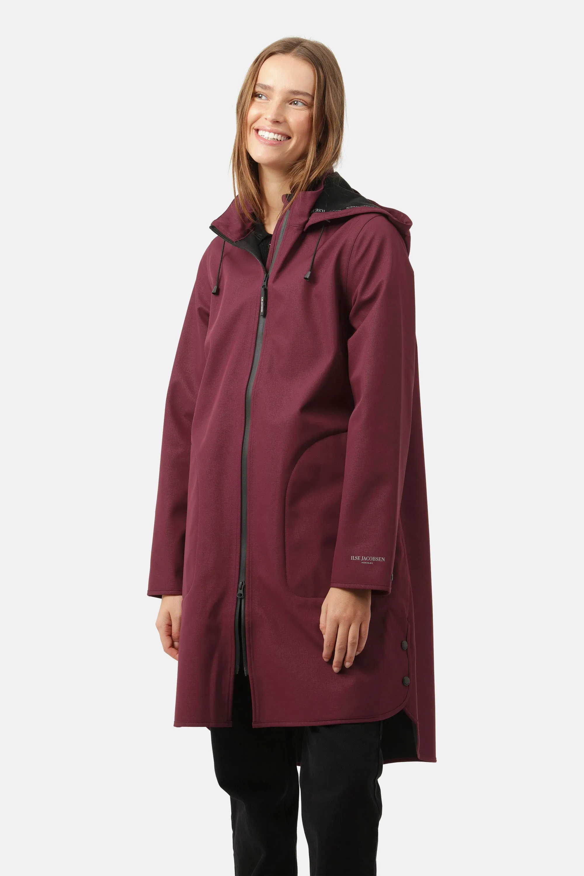 Raincoat - Maroon Banner