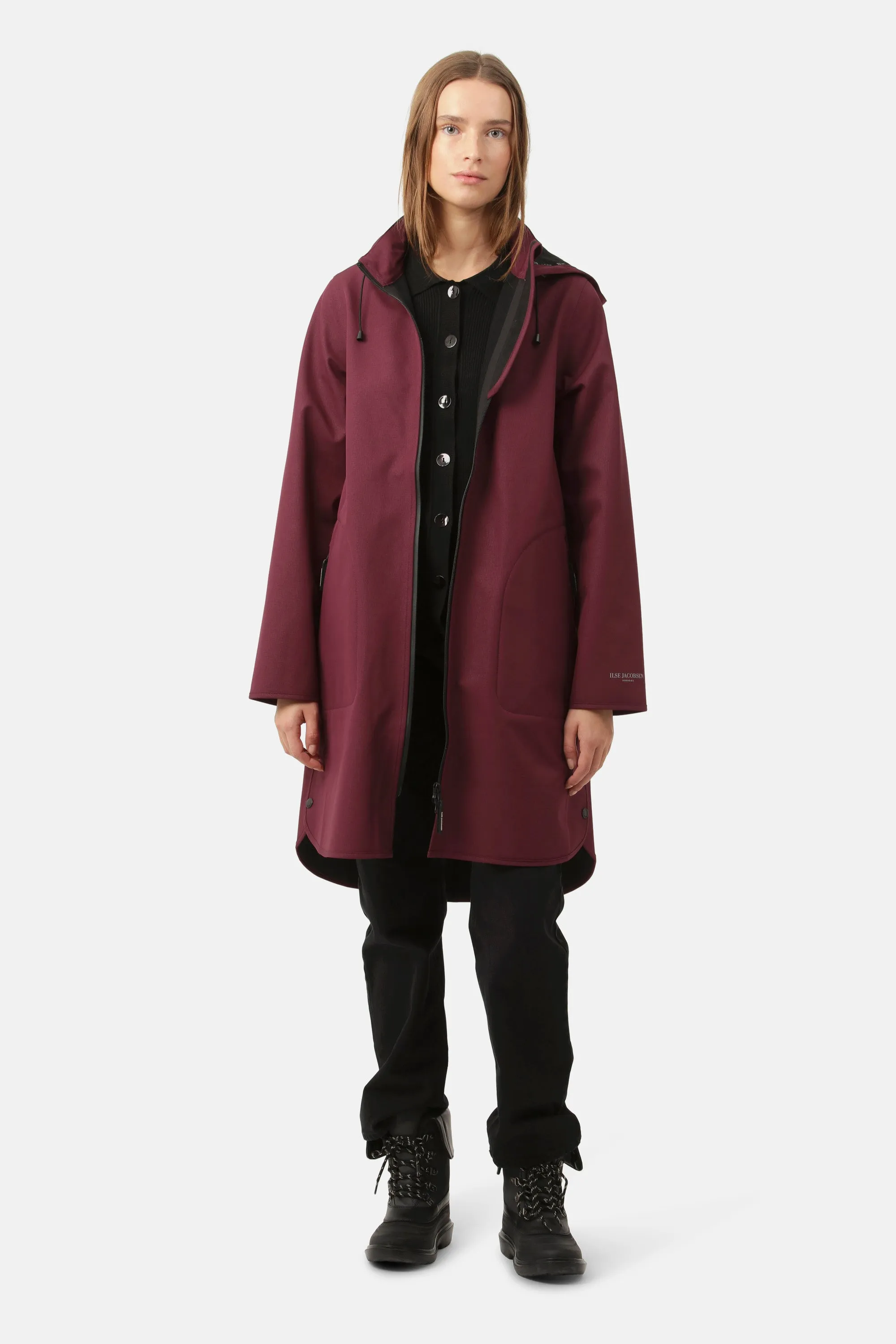 Raincoat - Maroon Banner