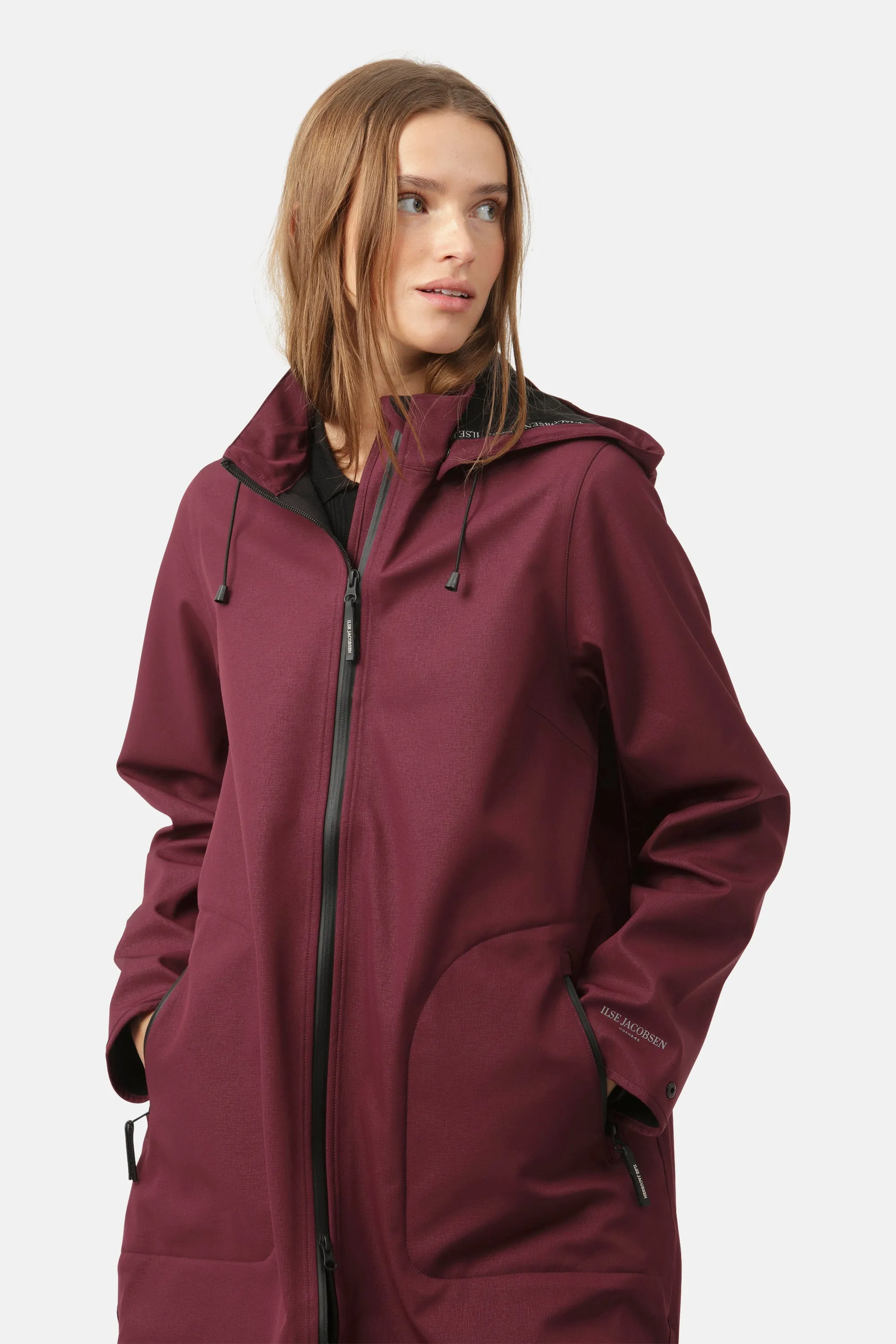 Raincoat - Maroon Banner