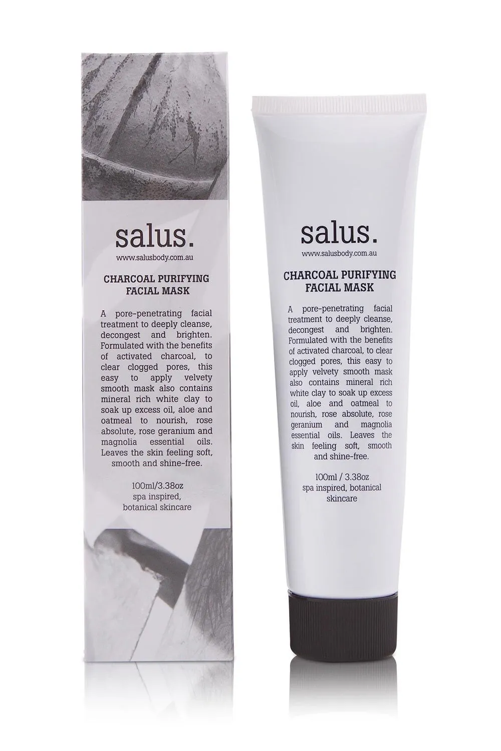 SALUS CHARCOAL PURIFYING FACIAL MASK 100ml