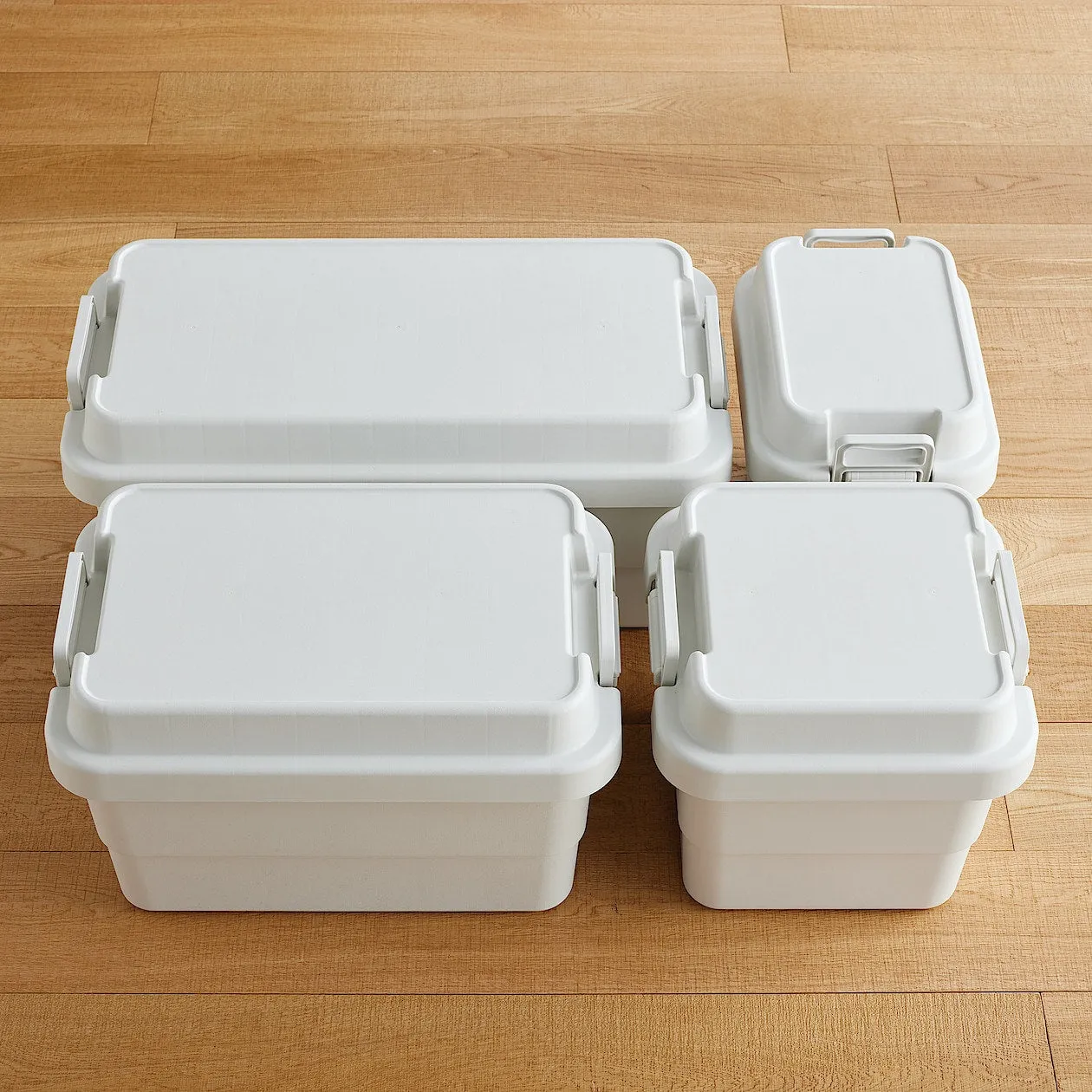 Strong Polypropylene Storage Box - Small (30L)